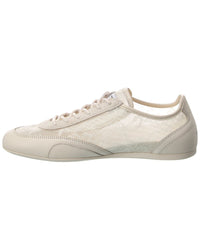 Jimmy Choo Sunny/F Lace & Leather Sneaker