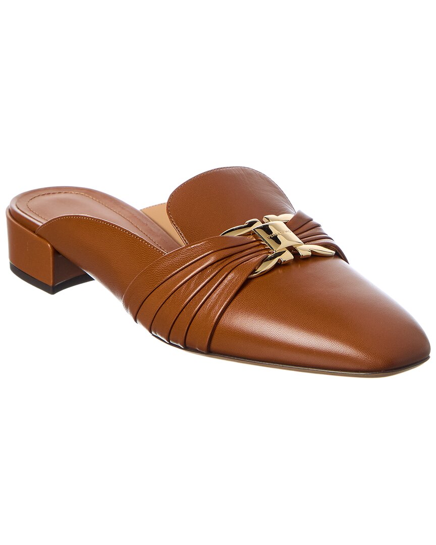 Ferragamo Corby Leather Mule