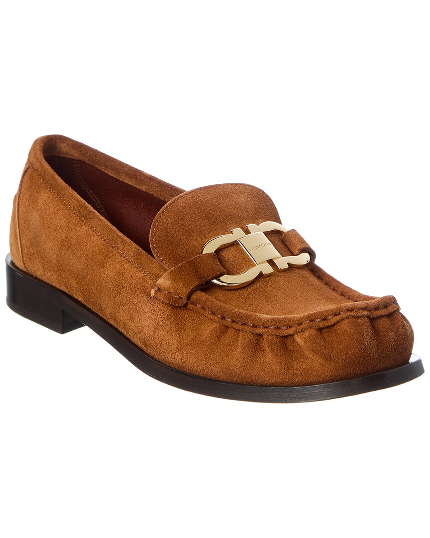 Ferragamo Maryan Suede Loafer