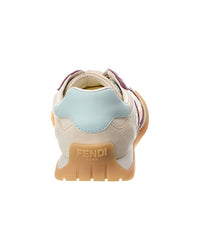FENDI Fendi Wave Pulse Leather Sneaker