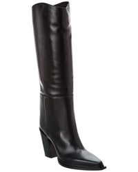 Jimmy Choo Cece 80 Leather Knee-High Boot