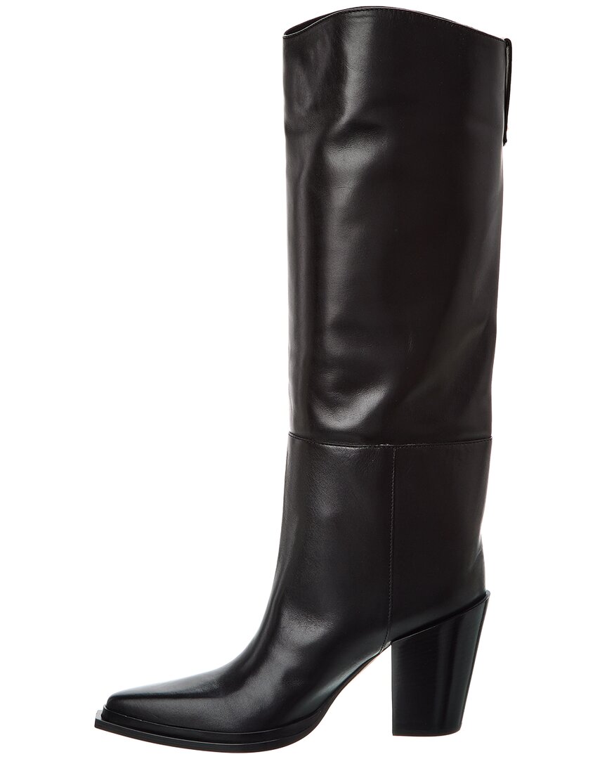 Jimmy Choo Cece 80 Leather Knee-High Boot