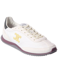 CELINE Celine Racer Nylon & Suede Sneaker