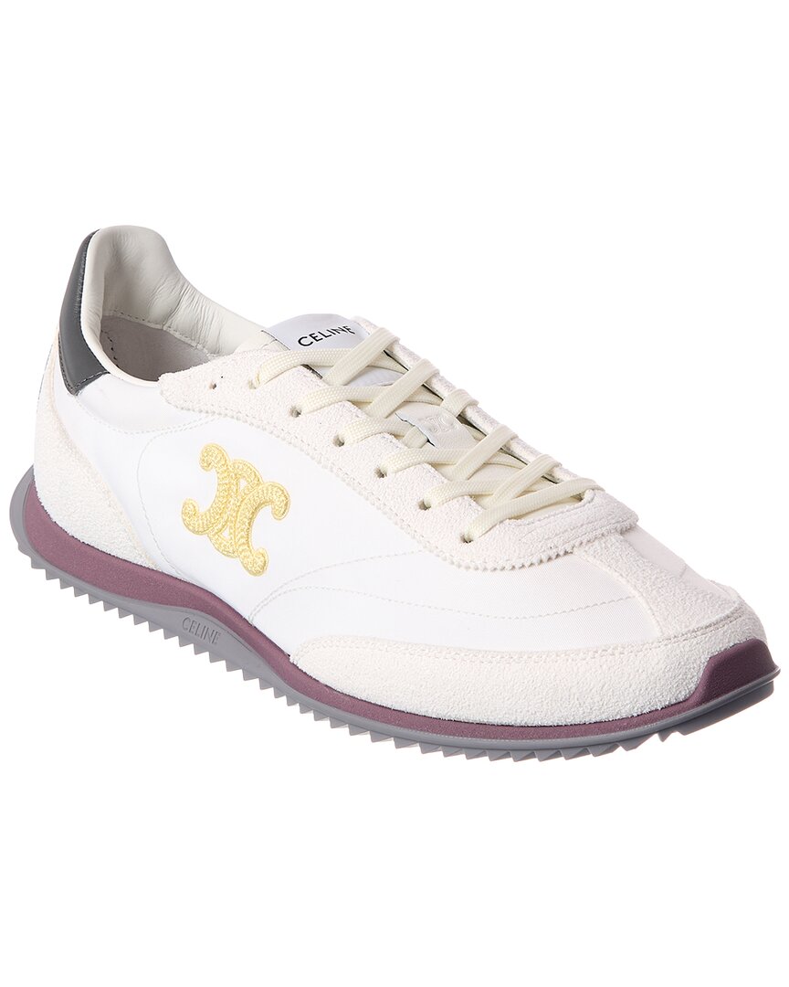 CELINE Celine Racer Nylon & Suede Sneaker