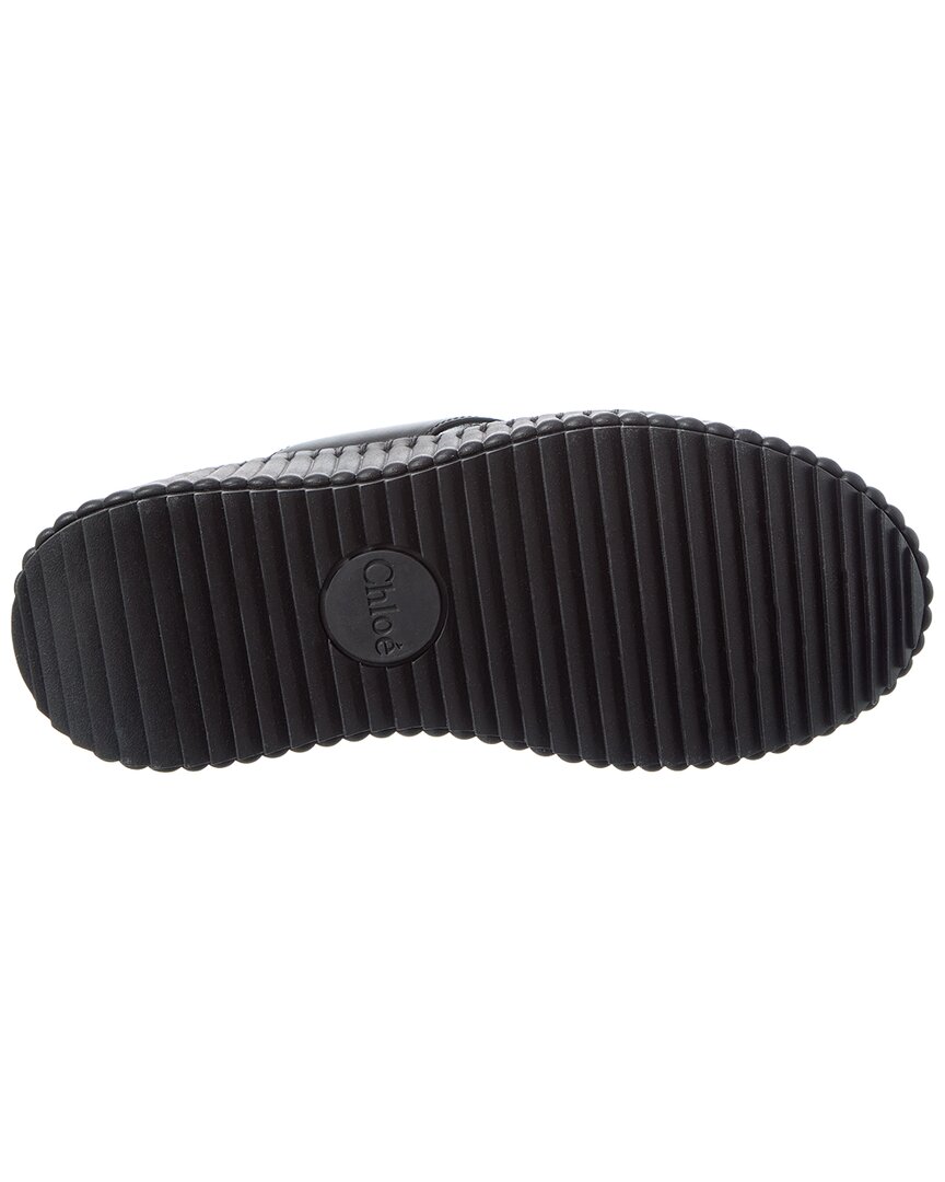 Chloé Chloé Nama Leather Wedge Slide