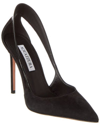 Aquazzura Aquazzura Dangerous Liaisons 105 Suede & Patent Pump