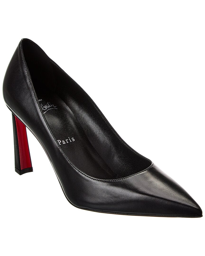 Christian Louboutin Condora 85 Leather Pump Black