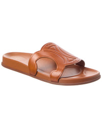 CELINE Celine Troimphe Leather Sandal