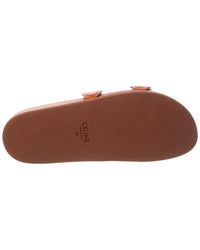 CELINE Celine Troimphe Leather Sandal