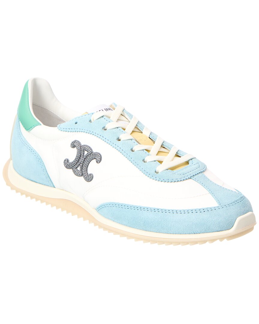 CELINE Celine Racer Nylon & Suede Sneaker