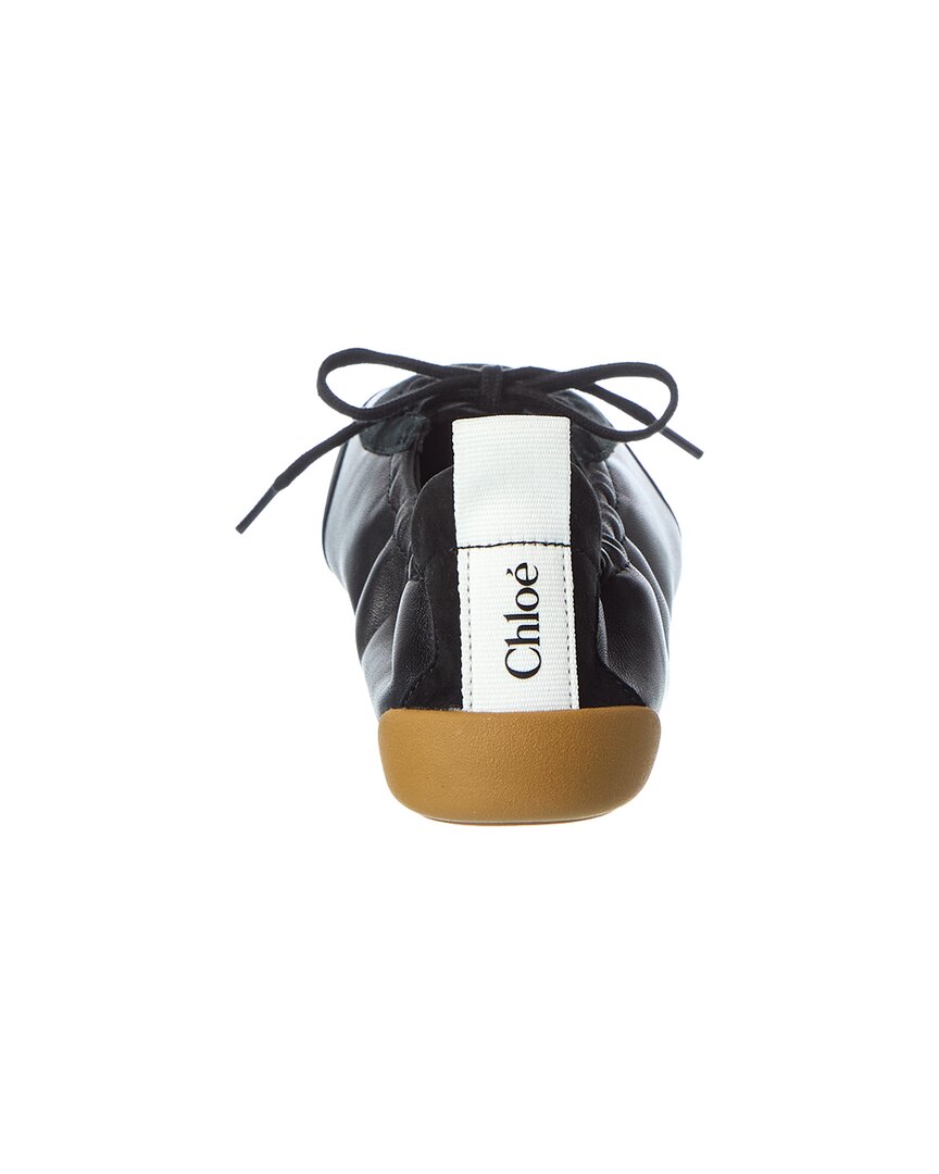 Chloé Chloé Kick Leather Ballerina Sneaker