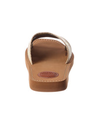 Chloé Chloé Woody Logo Canvas Slide