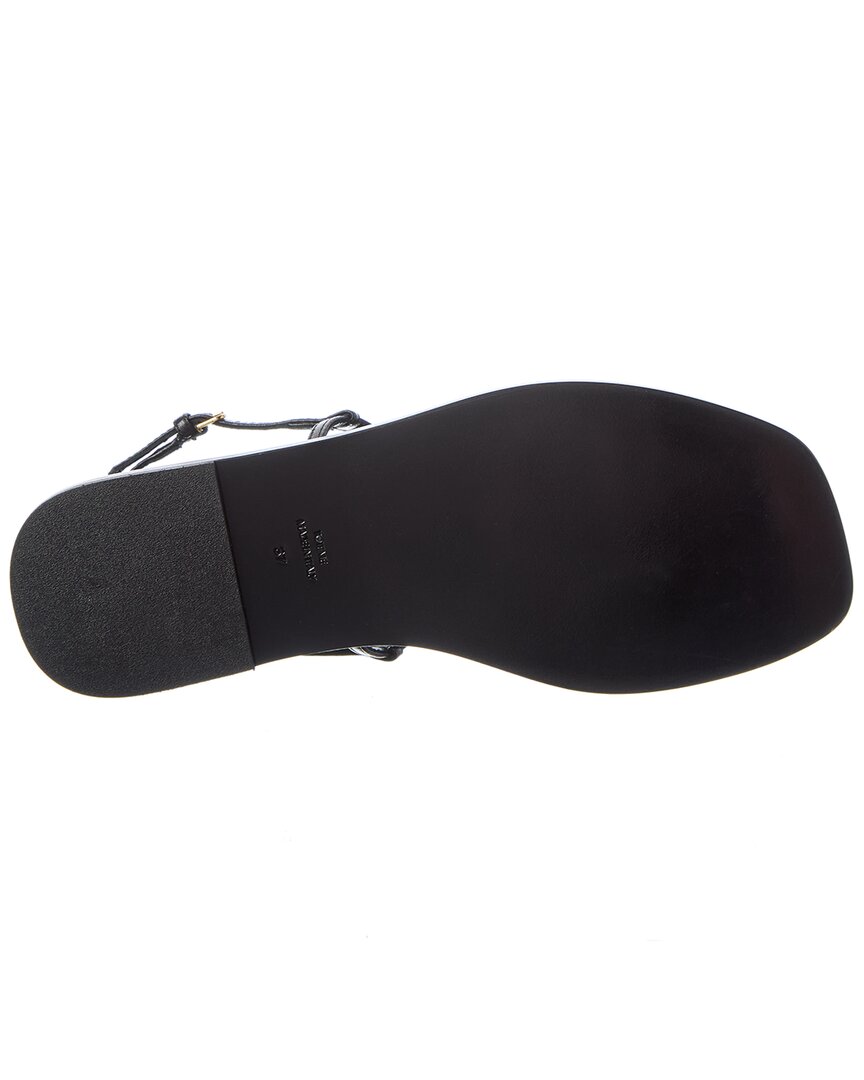 TOTEME Toteme T-Strap Leather Sandal