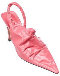 Bottega Veneta Bottega Veneta The Point Leather Slingback Pump
