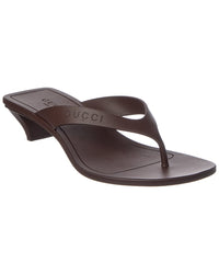 Gucci Vittoria Rubber Sandal