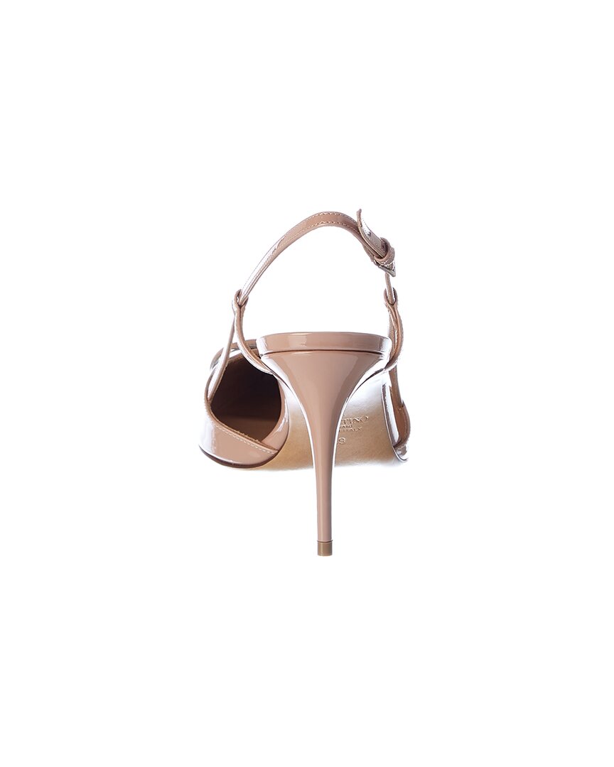 Valentino Valentino Vlogo 80 Patent Slingback Pump
