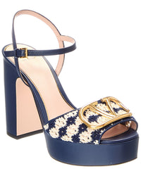 Valentino Valentino Vlogo Signature Sandal
