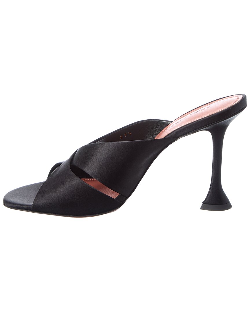 Amina Muaddi Salma Satin Sandal