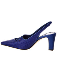 Manolo Blahnik Manolo Blahnik Montbalo 70 Raffia Slingback Pump