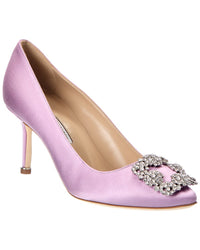 Manolo Blahnik Manolo Blahnik Hangisi 70 Satin Pump