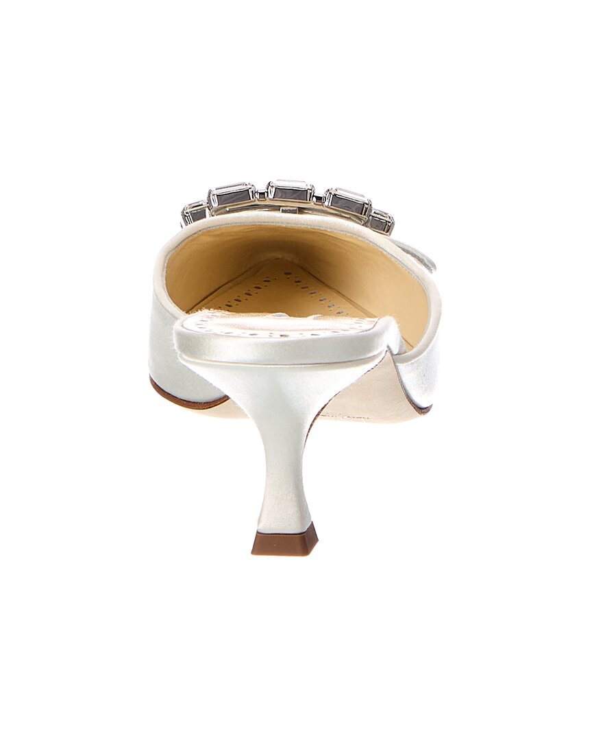 Manolo Blahnik Manolo Blahnik Mayjou 50 Satin Mule