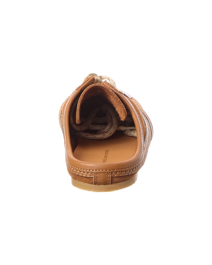 Dries Van Noten Suede & Leather Mule Sneaker
