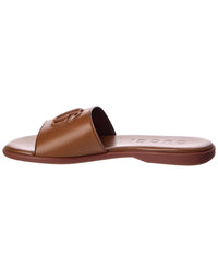 Gucci Gucci Double G Leather Sandal
