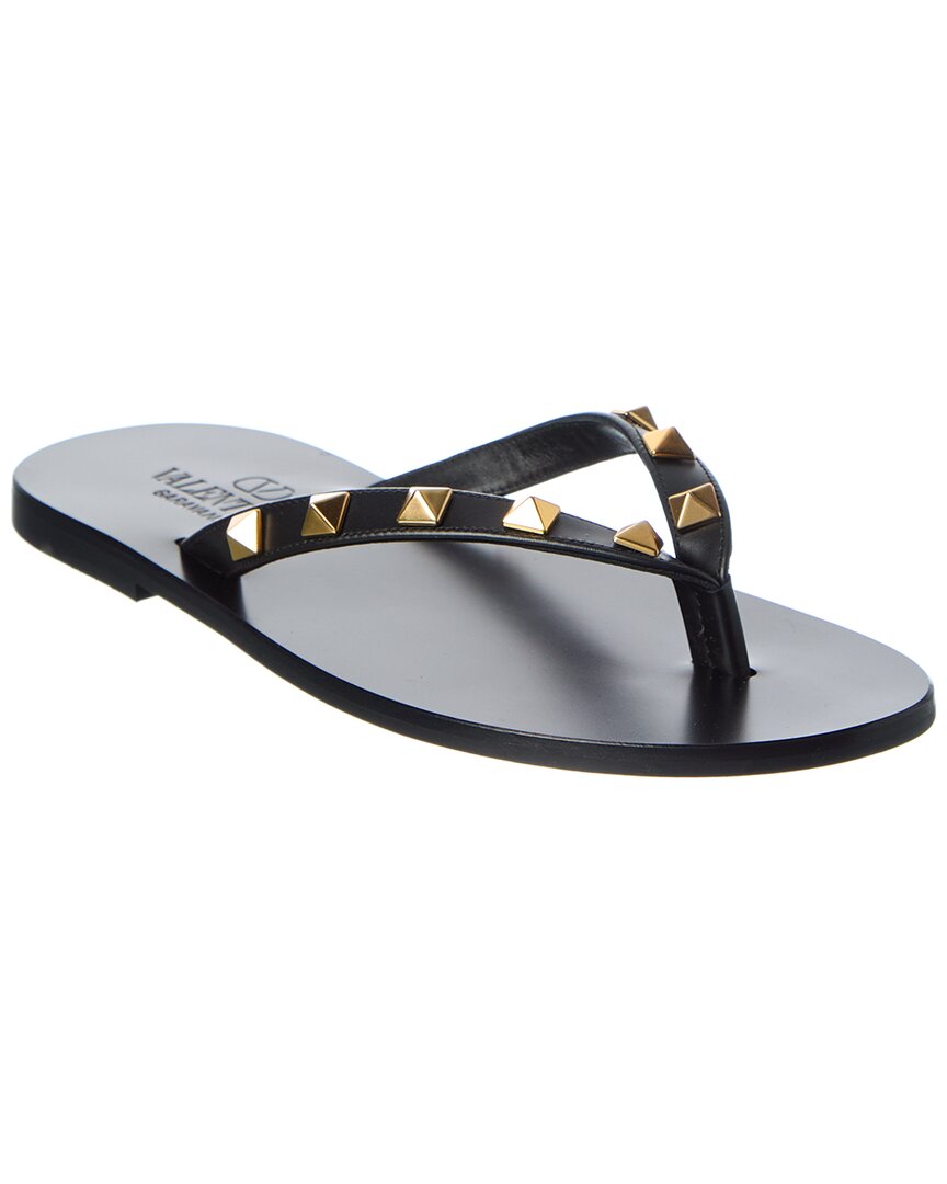 Valentino Valentino Rockstud Leather Sandal