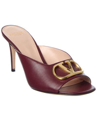 Valentino Valentino Vlogo 90 Leather Sandal