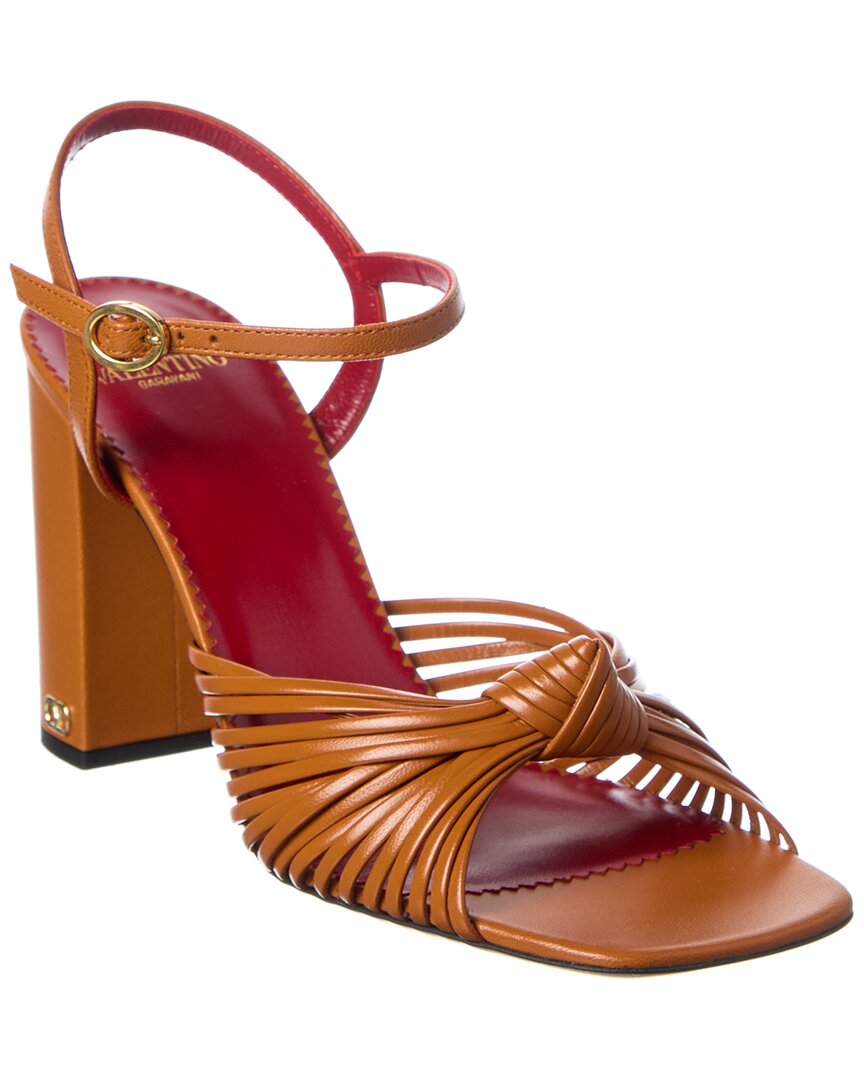 Valentino Valentino Annet 90 Leather Sandal
