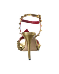 Valentino Rockstud 100 Leather Sandal