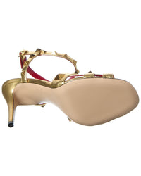 Valentino Rockstud 100 Leather Sandal