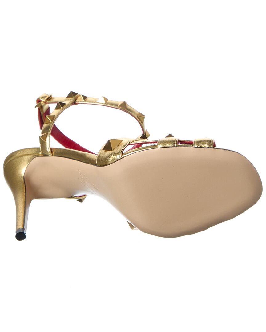 Valentino Rockstud 100 Leather Sandal