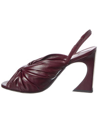 FENDI Fendi Arco Leather Slingback Sandal