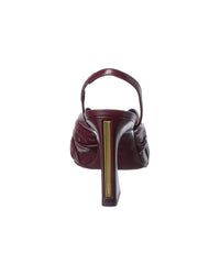 FENDI Fendi Arco Leather Slingback Sandal