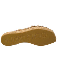 Jimmy Choo Jimmy Choo Aciel Woven Lurex Sandal