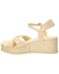Jimmy Choo Jimmy Choo Astra 60 Leather Wedge Sandal