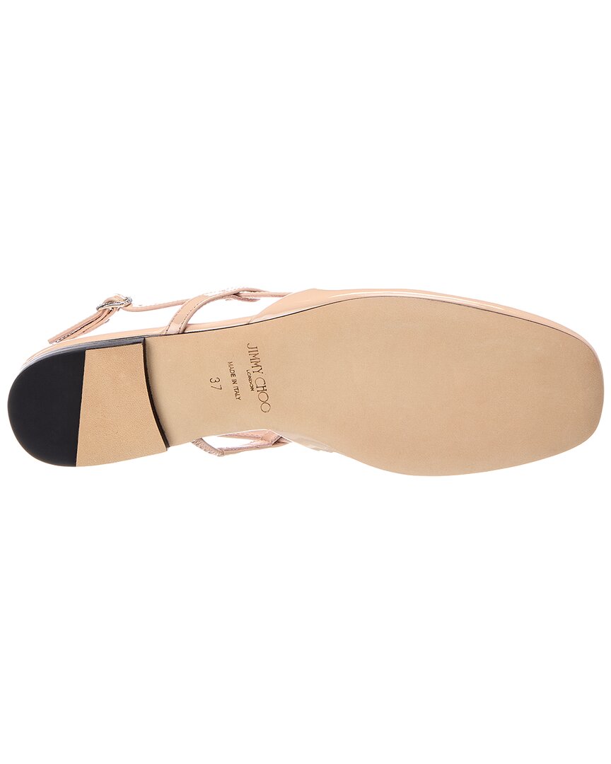 Jimmy Choo Jimmy Choo Belinda Patent Slingback Ballerina Flat
