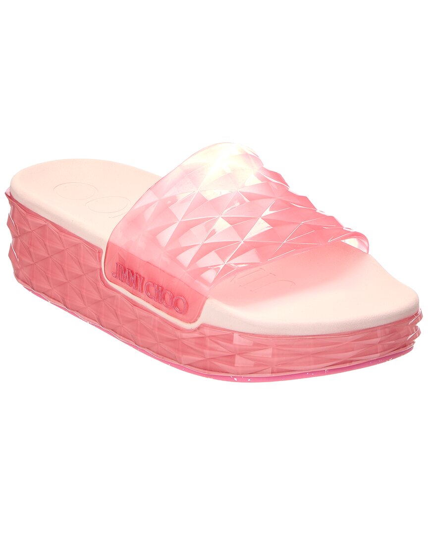 Jimmy Choo Jimmy Choo Diamond/F Rubber Slide