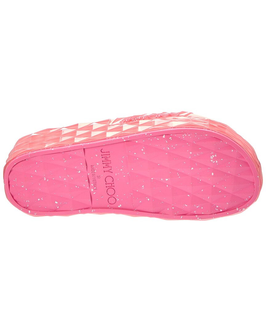 Jimmy Choo Jimmy Choo Diamond/F Rubber Slide