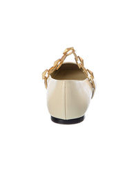 Jimmy Choo Jimmy Choo Diamond Tilda Lizard-Embossed Flat