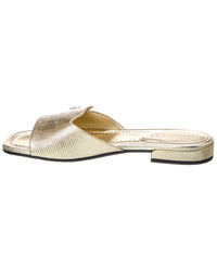 Jimmy Choo Jimmy Choo Dina Lizard-Embossed Leather Sandal