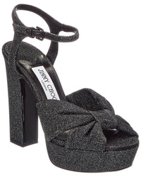 Jimmy Choo Jimmy Choo Heloise 120 Glitter Platform Sandal