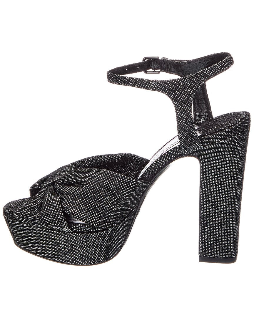 Jimmy Choo Jimmy Choo Heloise 120 Glitter Platform Sandal