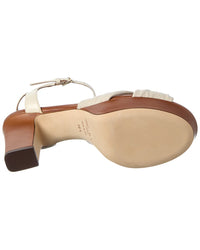 Jimmy Choo Jimmy Choo Heloise 80 Canvas & Leather Sandal