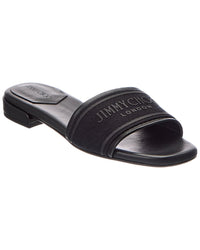 Jimmy Choo Jimmy Choo Joa Canvas & Leather Sandal