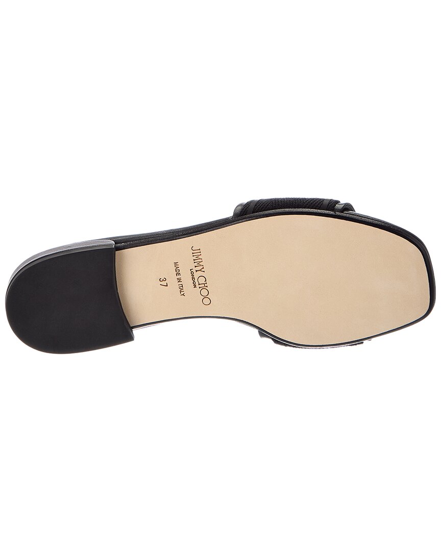 Jimmy Choo Jimmy Choo Joa Canvas & Leather Sandal