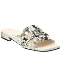 Jimmy Choo Jimmy Choo Nako Snake-Embossed Leather Sandal