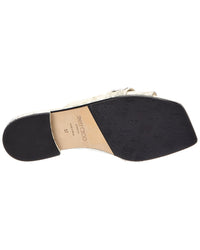Jimmy Choo Jimmy Choo Nako Snake-Embossed Leather Sandal