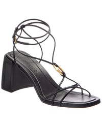 Jimmy Choo Jimmy Choo Onyxia 70 Leather Sandal